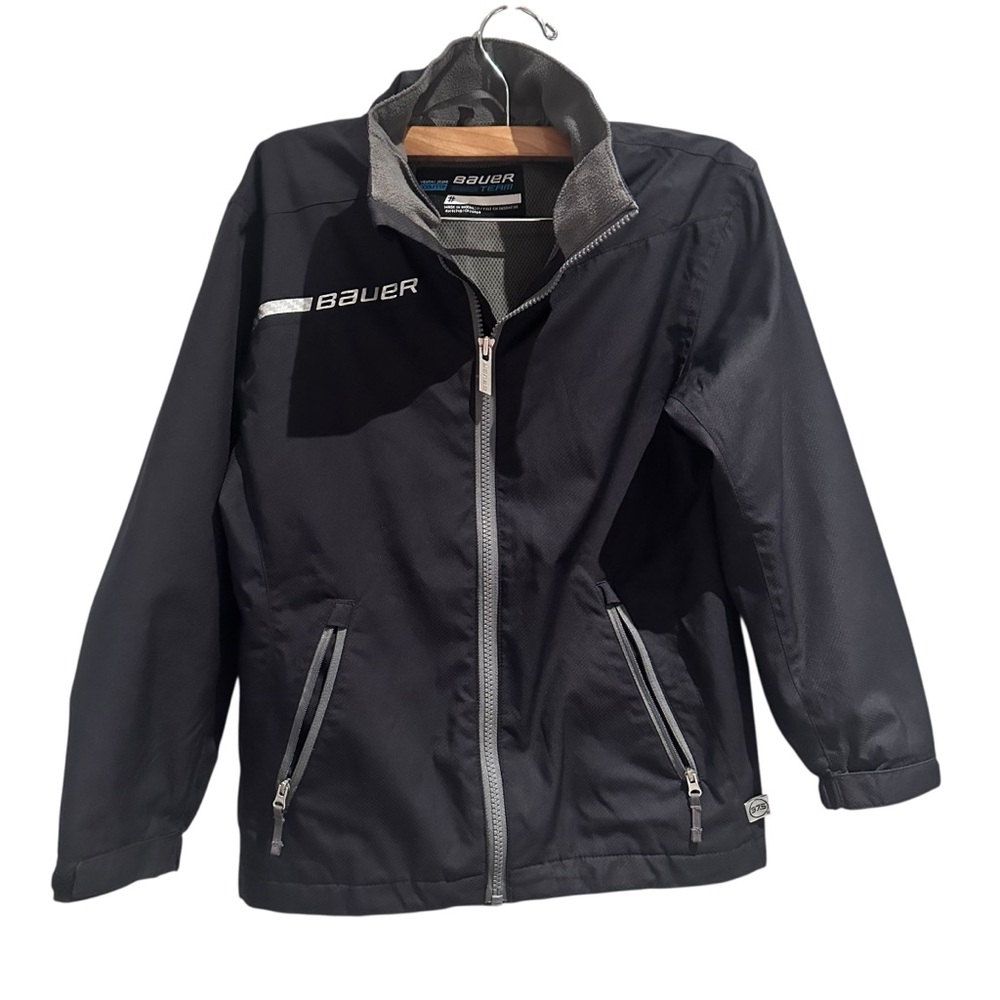 Bauer Flex Team Jacket Black Hockey Youth Size XXS Ages 4-7‎